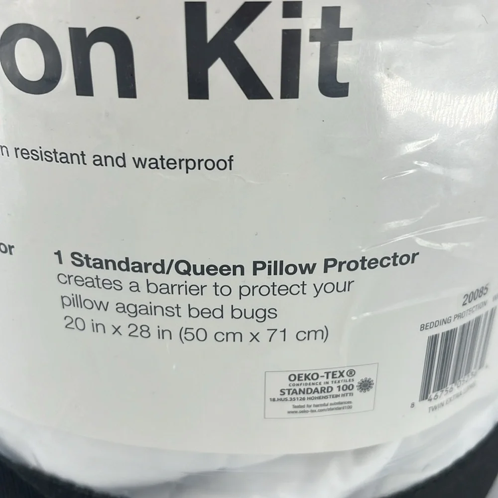 SALT Bed Bug & Allergy Protection Kit TXL Twin X-Long White NEW
